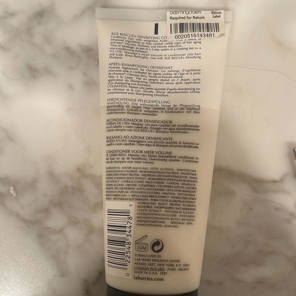 Lab Series Age Rescue Densifying Conditioner - Picture 4 of 6